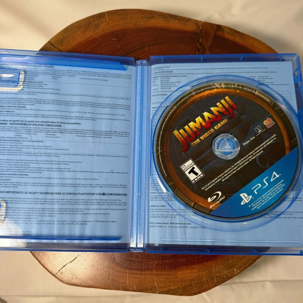 Jumanji The Video Game Sony‎ PlayStation 4 PS4 Adventure Multiplayer 2019